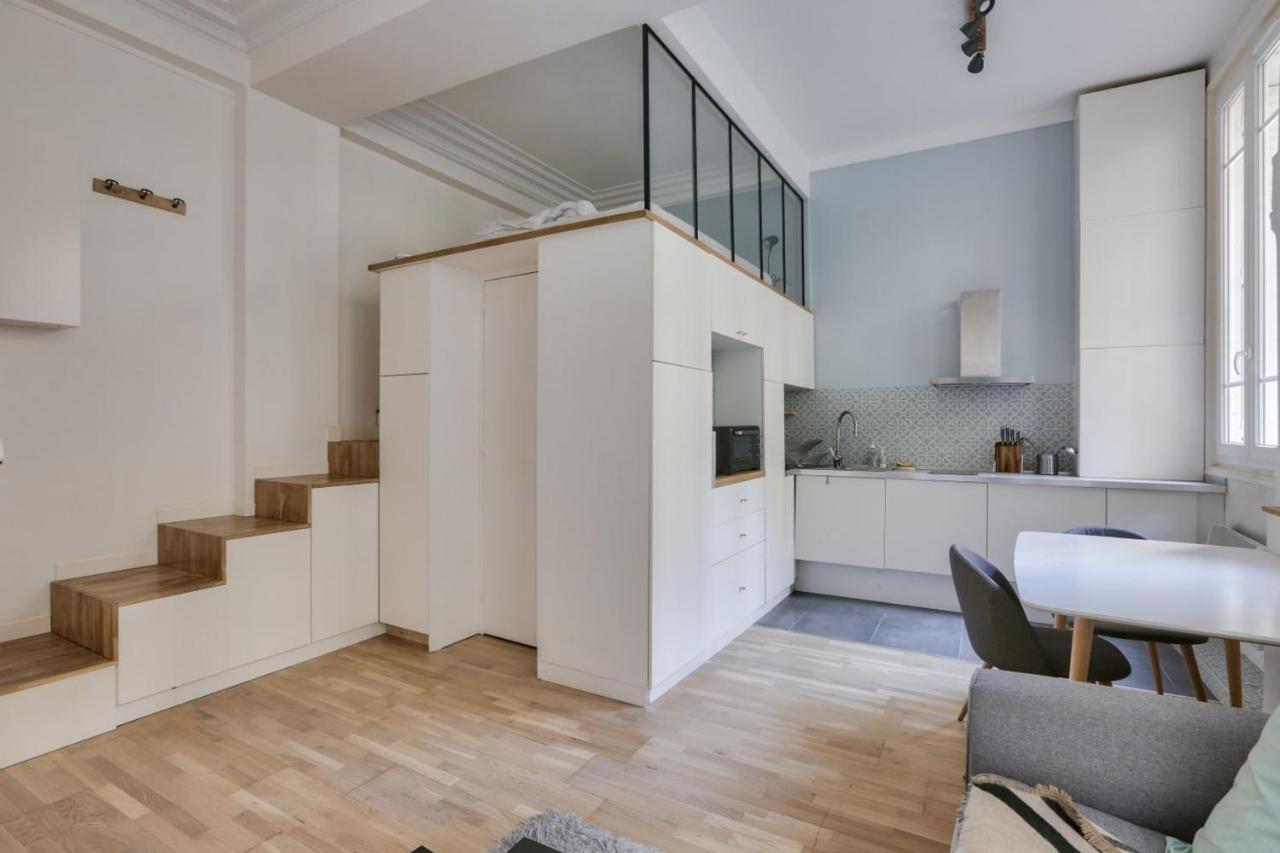 Estudio con encanto - París 18ème arrondissement Apartamento Exterior foto